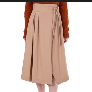 Chloe Soft Tan Cropped Sarouel Pants